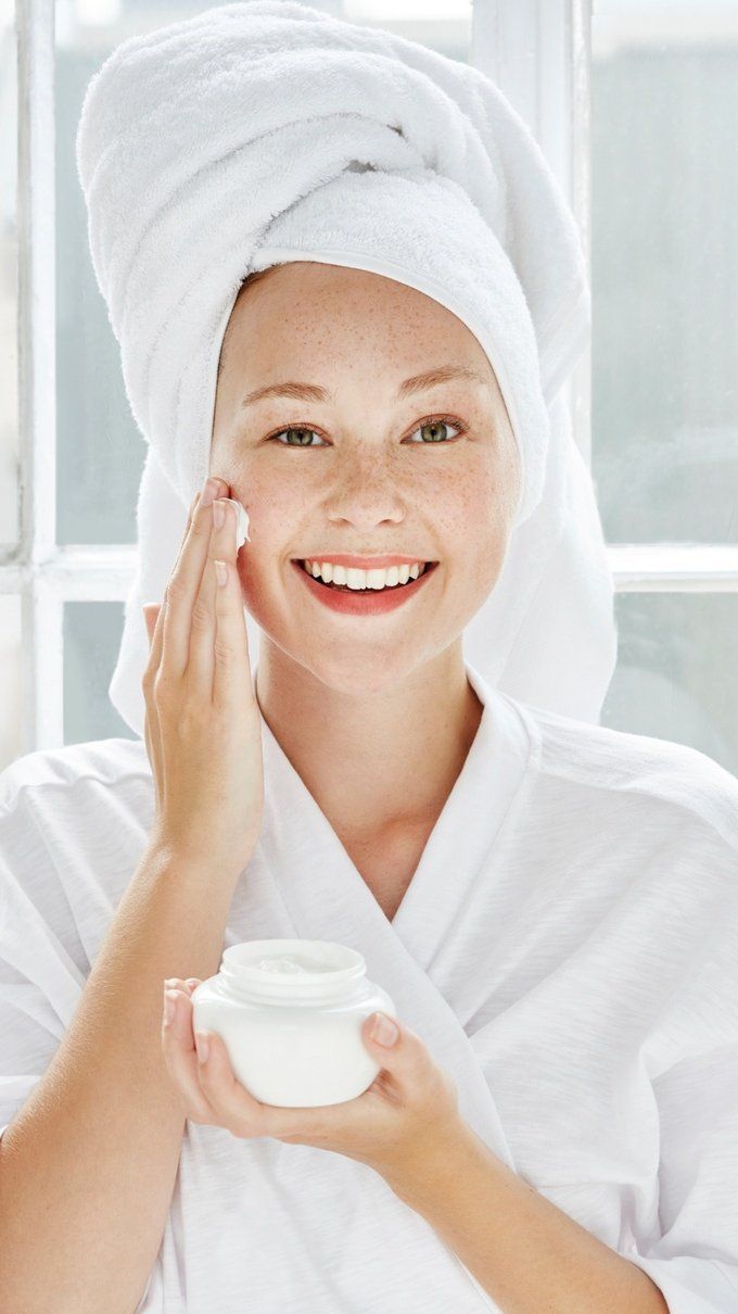 Skincare routine reel